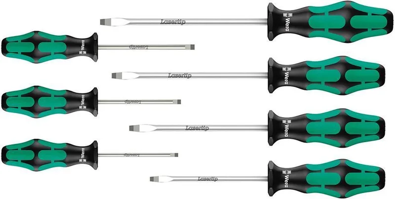 Schroevendraaierset Speciaal staal 7-delig WERA de Wera, Noir – image du produit