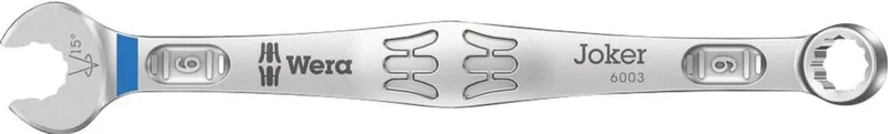Steek- en ringsleutel - Joker | 6 x 105 mm de Wera, Kleurloos – image du produit