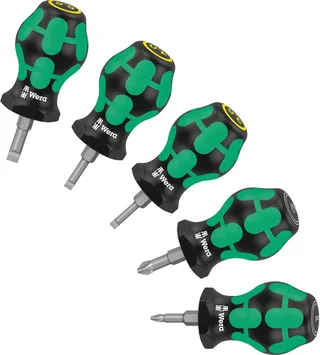 Stubby Set 2 Schraubendreher-Set 5teilig Pozidriv de Wera – image du produit 1 sur 2