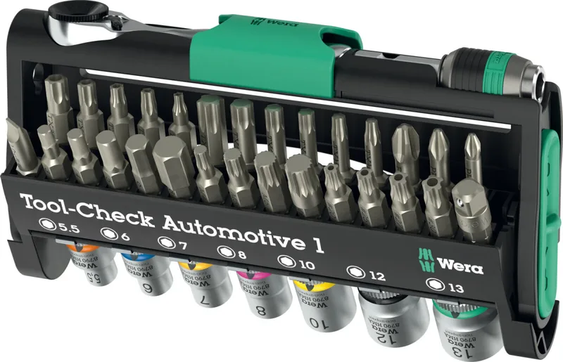 Tool-Check Automative 1 Werkzeug Set von Wera – Produktbild