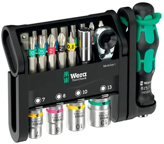 Tool-Check Modular 1 05049000001 Gereedschapsset 21-delig van Wera – productafbeelding 1 van 5