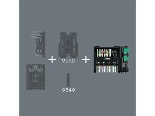 Tool-Check Modular 1 05049000001 Gereedschapsset 21-delig van Wera – productafbeelding 5 van 5