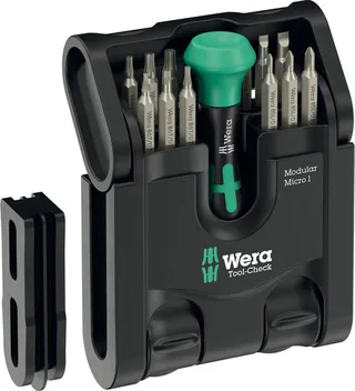 Tool-Check Modular Micro 1 05049002001 Gereedschapsset 21-delig van Wera – productafbeelding 1 van 5