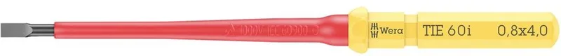 VDE Wisselbeitelplaat Schroevendraaier 0,8x4x154mm by Wera, Kleurloos – product image