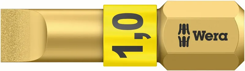 Wera 05 056172 001 800/1 BDC Schlitz-Bit Antrieb: 1/4 (6.3 mm) Abtrieb: Schlitz 25 mm by Wera – product image