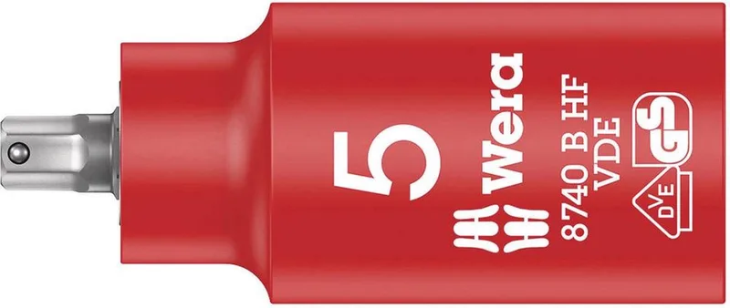 Wera 05004901001 Dopsleutel-bitinzet 5 mm 1 stuks 3/8 by Wera, Kleurloos – product image