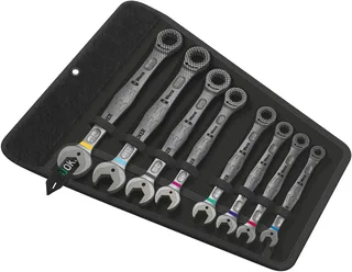 Wera 05020012001 8-delige Joker Steek-/ringratelsleutelset - 5/16-3/4" van Wera – productafbeelding 1 van 2