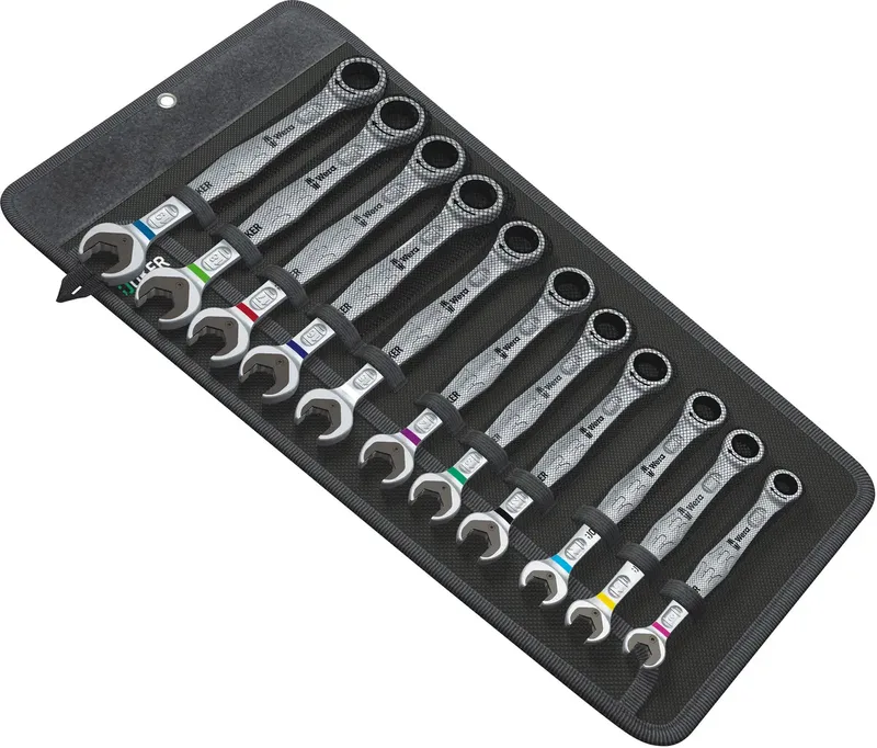 Wera 05020013001 Joker Steek-ringsleutelratelset 11-delig Sleutelbreedte (metrisch) 8 - 19 mm van Wera – productafbeelding 1 van 5
