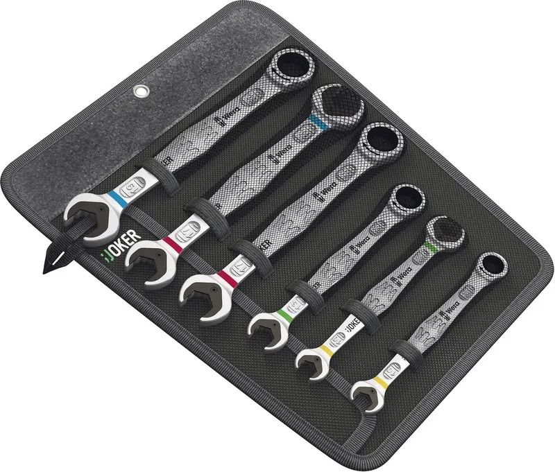 Wera 05020022001 Joker Knarren-Ring-Maulschlüssel-Satz 6teilig Schlüsselweite (Metrisch) 8 - 32 mm von Wera – Produktbild 3 von 3