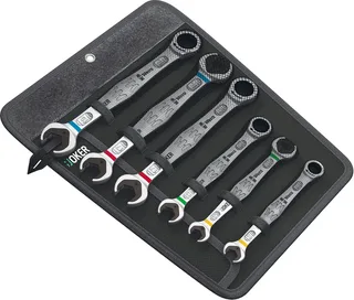 Wera 05020022001 Joker Knarren-Ring-Maulschlüssel-Satz 6teilig Schlüsselweite (Metrisch) 8 - 32 mm von Wera – Produktbild 1 von 3