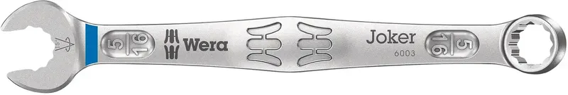 Wera 05020211001 6003 Joker Imperial Clé mixte Ouverture de clé (pouces) (uniquement pour le titre) 5/16 de Wera – image du produit 1 sur 2
