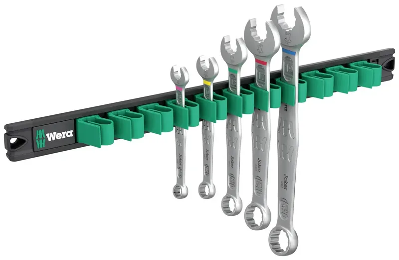 Wera 05020234001 9641 Magnetleiste 6003 Joker 2 Jeu de clés mixtes 5 pièces Ouverture de clé (métrique) 8 - 19 mm de Wera – image du produit 1 sur 3