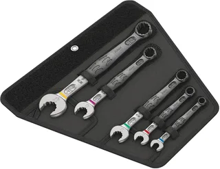 Wera 05020240001 6003 Joker 5 Imperial Set 1 Jeu de clés mixtes 5 pièces Ouverture de clé (pouces) (uniquement pour le titre) 1/2 - 9/16 de Wera – image du produit 1 sur 2
