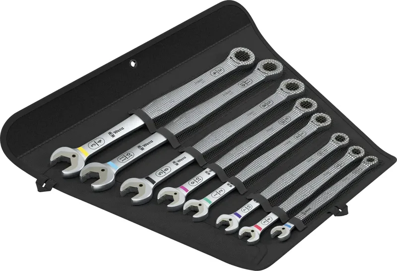 Wera 05020385001 6007 Joker Imperial 8 Set 1 Ring-Maulschlüssel-Satz Schlüsselweite (Zoll) 5/16 by Wera – product image