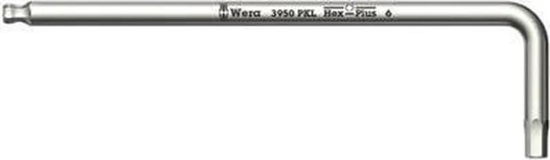 Wera 05022708001 Inbussleutel - 8 x 195mm von Wera, Rvs – Produktbild