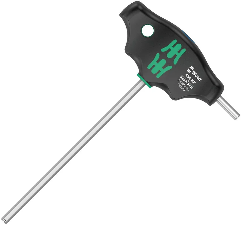 Wera 454 HF Clé coudée pour vis à 6 pans creux Taille (métrique): 5 mm Longueur de la lame: 150 mm de Wera, Kleurloos – image du produit 1 sur 2