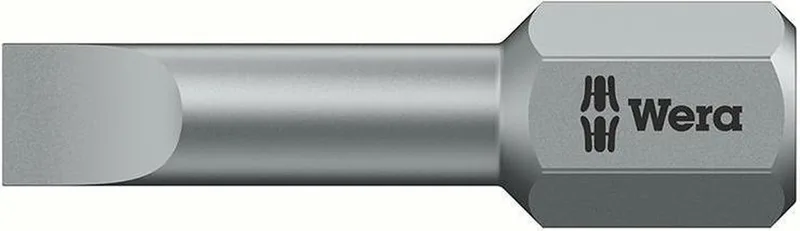 Wera 05056210001 800/1 TZ Sleufschroeven Bits 0,6 x 4,5 x 25mm de Wera – image du produit