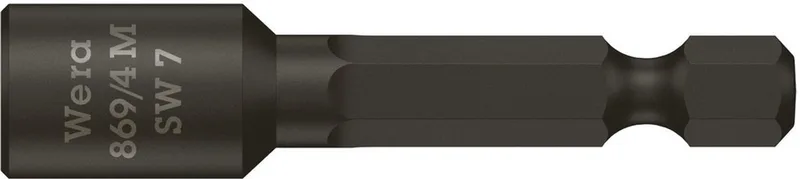 Wera 05060422001 869/4 M Dopbit, Magnetisch 7,0 x 50mm de Wera – image du produit