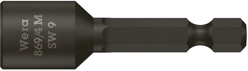 Wera 05060424001 869/4 M Dopbit, Magnetisch 9,0 x 50mm by Wera – product image