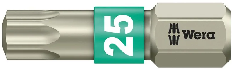 Wera 05071035001 3867/1 TS TORX® Bits, RVS TX 25 x 25mm von Wera – Produktbild