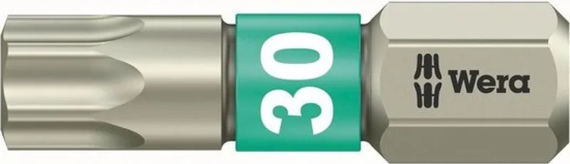 Wera 05071037001 3867/1 TS TORX® Bits, RVS TX 30 x 25mm de Wera – image du produit