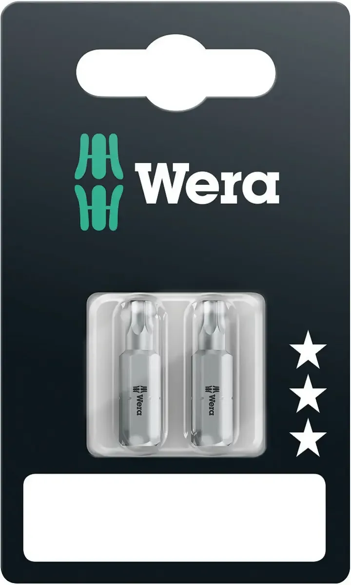 Tx Torx-bit 40x25mm 2 Enheder fra Wera – produktbillede