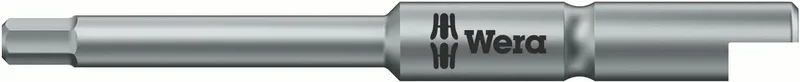 Wera 05135268001 840/9 C Hex-Plus Sechskant-Bit Antrieb: 5/32 (4 mm) Halfmoon Abtrieb: Innen-Sechskant 1.5 mm 44 mm by Wera – product image