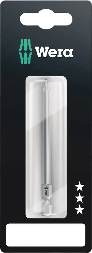 Wera 05136310001 855/4 Z SB Kreuzschlitz-Bit Antrieb: 1/4 (6.3 mm) Abtrieb: Kreuzschlitz Pozidriv PZ 3 fra Wera – produktbillede 1 af 2