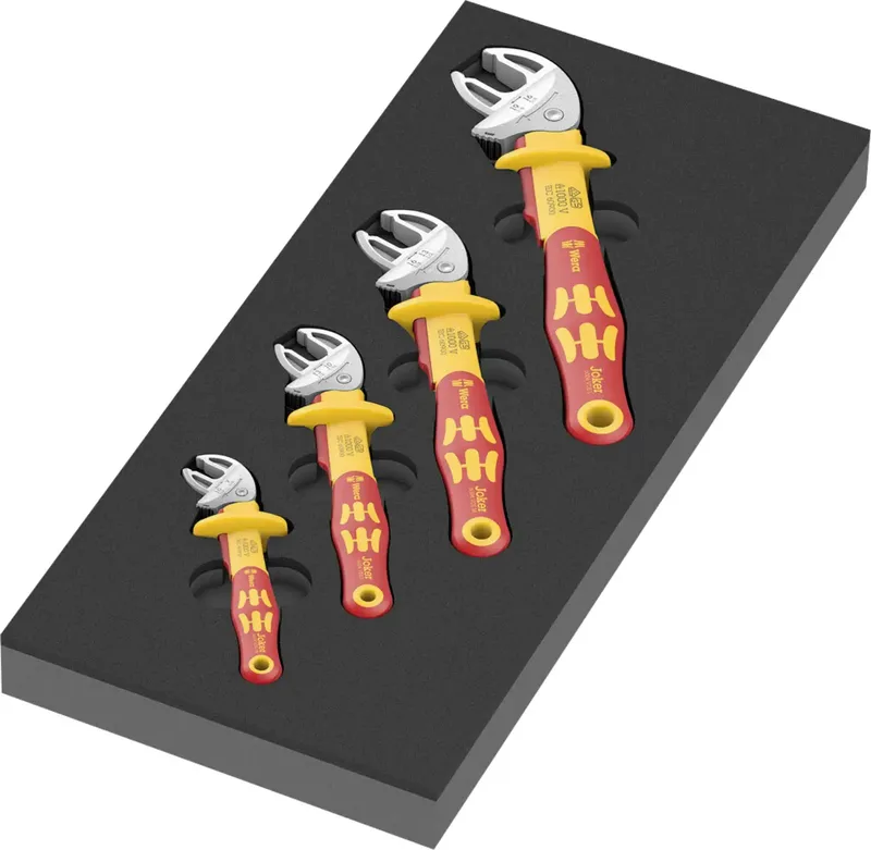 Wera 05150124001 9734 Einmaulschlüssel-Satz 4teilig by Wera – product image 1 of 3