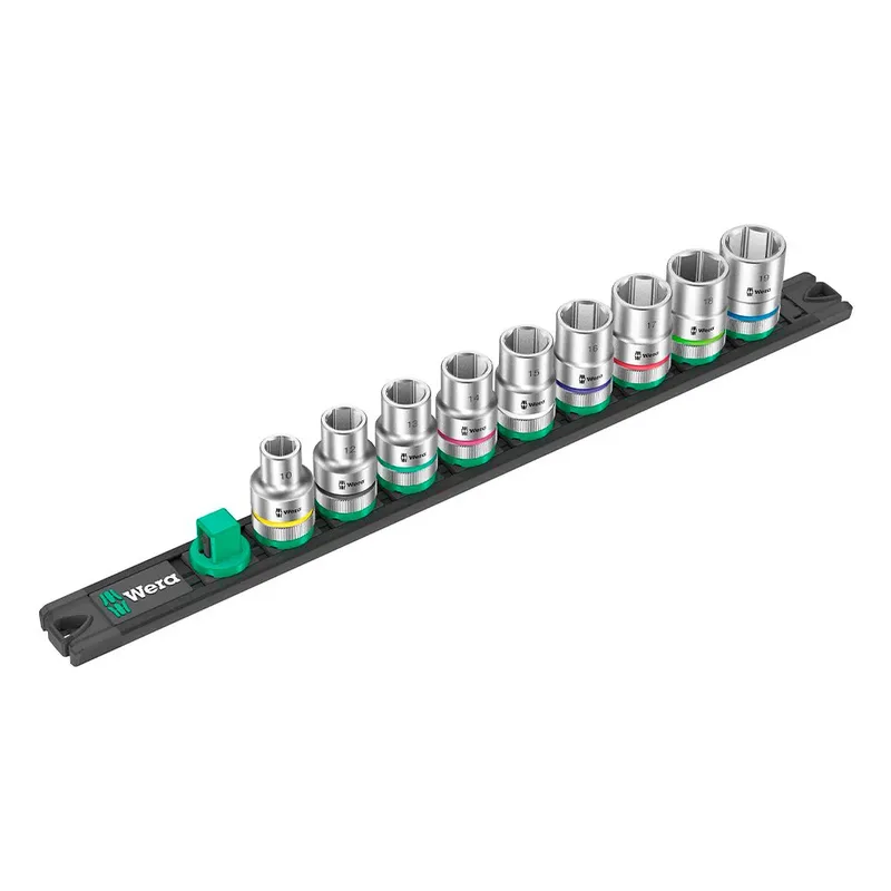 Wera 1/2´´ Rail C4 Dopsleutelset 9 Stukken by Wera – product image 1 of 3