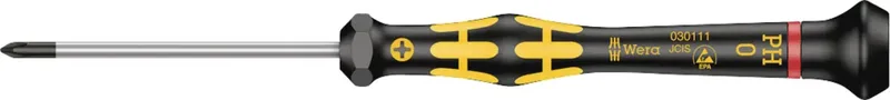 Tournevis cruciforme antistatique (ESD) PH 0 Wera 05030111001 Longueur de la lame: 60 mm N/A 1 pc(s) de Wera – image du produit