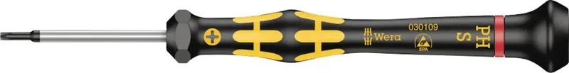 Wera 1550 PH S ESD Kraftform Micro 05030109001 antistatique (ESD) Tournevis cruciforme de Wera – image du produit