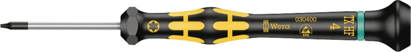 Wera 1567 ESD Micro ESD Torx-Schraubendreher Größe (Schraubendreher) T 4 Klingenlänge: 40 mm 1 St. von Wera – Produktbild