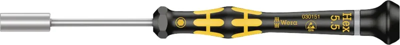 Wera 1569 ESD Steckschlüssel-Schraubendreher Schlüsselweite (metrisch): 5.5 mm Klingenlänge: 60 mm by Wera – product image