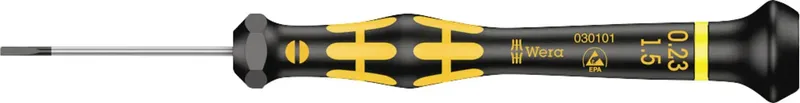 Tournevis pour vis à fente 0.23 mm x 1.5 mm Wera 1578 A 05030101001 Longueur de la lame: 40 mm 1 pc(s) de Wera – image du produit