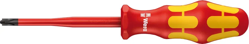 Wera 162 iS VDE Plus/minus-Schraubendreher Größe (Schraubendreher) SL/PH 1 Klingenlänge: 80 mm by Wera – product image