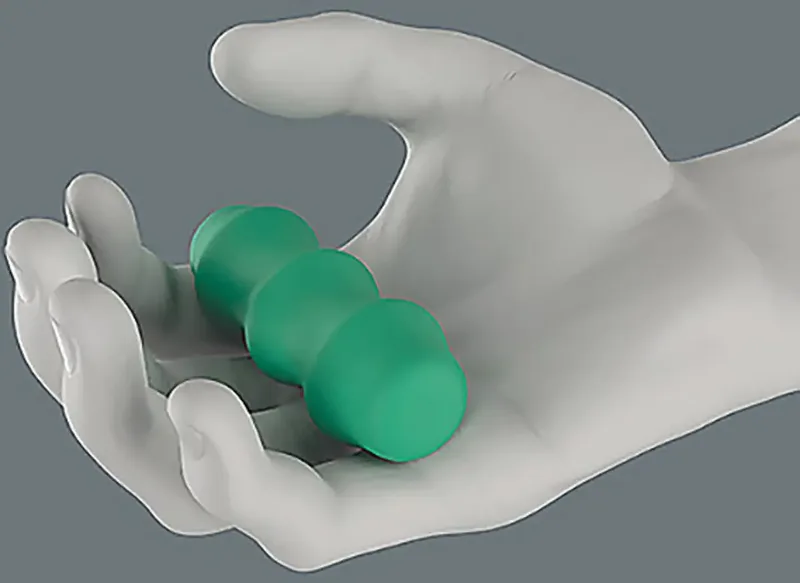 Wera 165 is pz/s vde insulated screwdriver with reduced blade dia by Wera – product image