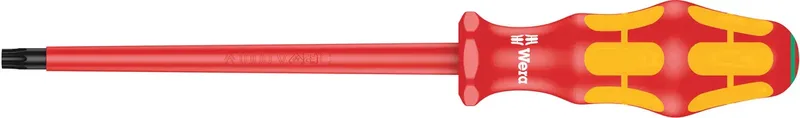 Wera 167 i VDE Torx-Schraubendreher Größe (Schraubendreher) T 40 Klingenlänge: 150 mm DIN EN 60900 1 St. von Wera – Produktbild