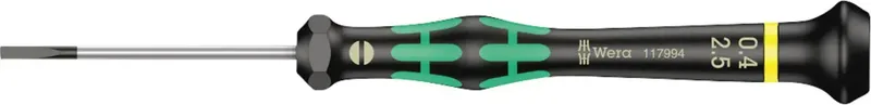 Wera 2035 Elektrotechnik und Feinwerktechnik Schlitz-Schraubendreher Klingenbreite: 2.5 mm Klingenlänge: 50 mm by Wera – product image