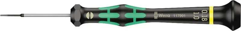 Wera 2035 Elektrotechnik und Feinwerktechnik Schlitz-Schraubendreher Klingenbreite: 1 mm Klingenlänge: 40 mm by Wera – product image