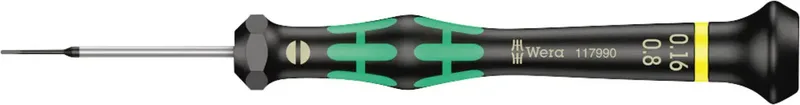 Wera 2035 Elektrotechnik und Feinwerktechnik Schlitz-Schraubendreher Klingenbreite: 0.8 mm Klingenlänge: 40 mm by Wera – product image