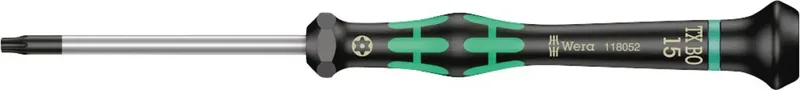 Wera 2067 Elektrotechnik und Feinwerktechnik Torx-Schraubendreher Größe (Schraubendreher) TR 15 Klingenlänge: 60 mm 1 St. von Wera – Produktbild