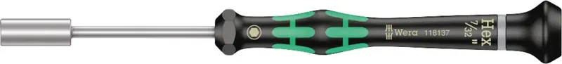 Wera 2069 Elektrotechnik und Feinwerktechnik Steckschlüssel-Schraubendreher Schlüsselweite (metrisch): 5.6 mm Schlüsselweite (Zoll): 7/32 Zoll Klingenlänge: 60 by Wera – product image
