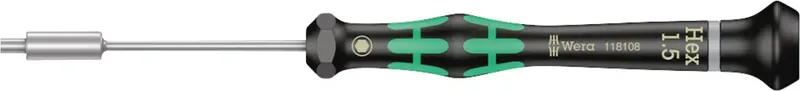 Tournevis à douille Wera 2069 05118108001 Taille (métrique): 1.5 mm de Wera – image du produit