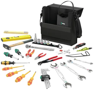 Wera 2go SHK 1 05136071001 Sanitär Werkzeugtasche bestückt 36teilig von Wera – Produktbild 1 von 2