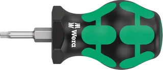 Wera 367 TORX® Stubby Torx-Schraubendreher Größe (Schraubendreher) T 10 Klingenlänge: 25 mm 1 St. by Wera – product image 1 of 2