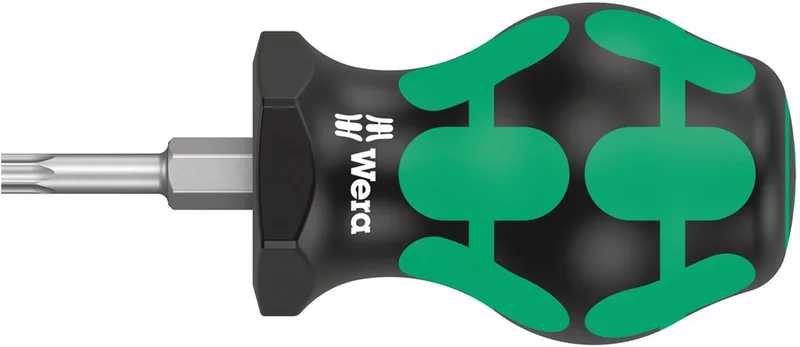 Wera 367 TORX® Stubby Torx-schroevendraaier Grootte T 20 Koplengte: 25 mm de Wera, Kleurloos – image du produit