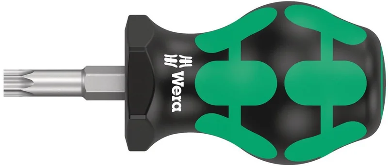 Wera 367 TORX® Stubby Torx-schroevendraaier Grootte T 30 Koplengte: 25 mm de Wera, Kleurloos – image du produit