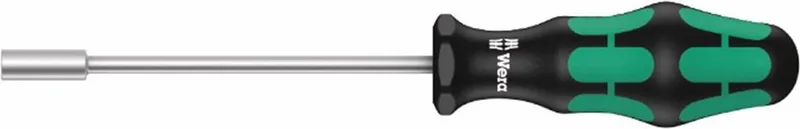 Wera 395 Steekslseutel Schroevendraaier Werkplaats Sleutelbreedte: 7 Mm Koplengte: 80 Mm by Wera, Kleurloos – product image