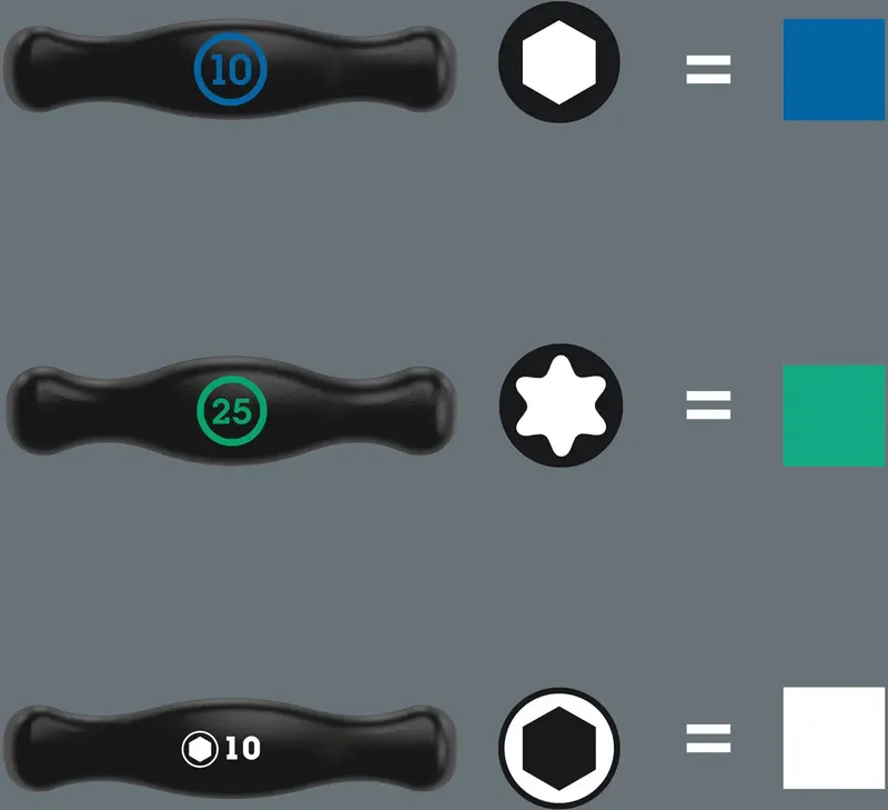Wera 467 TORX® HF Torx-Schraubendreher Größe (Schraubendreher) T 9 Klingenlänge: 100 mm 1 St. von Wera – Produktbild 2 von 2
